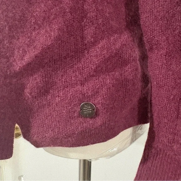 Royal Robbins Women’s Wool Blend Trim Fit Size Large Red Pullover Sweater Soft - Picture 4 of 14